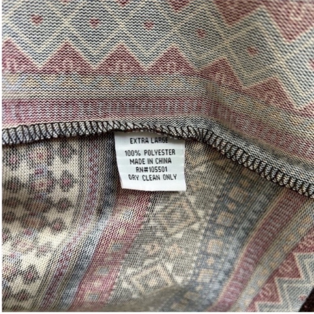 Double D Ranch Aztec Open Front Cardigan - Picture 5 of 5